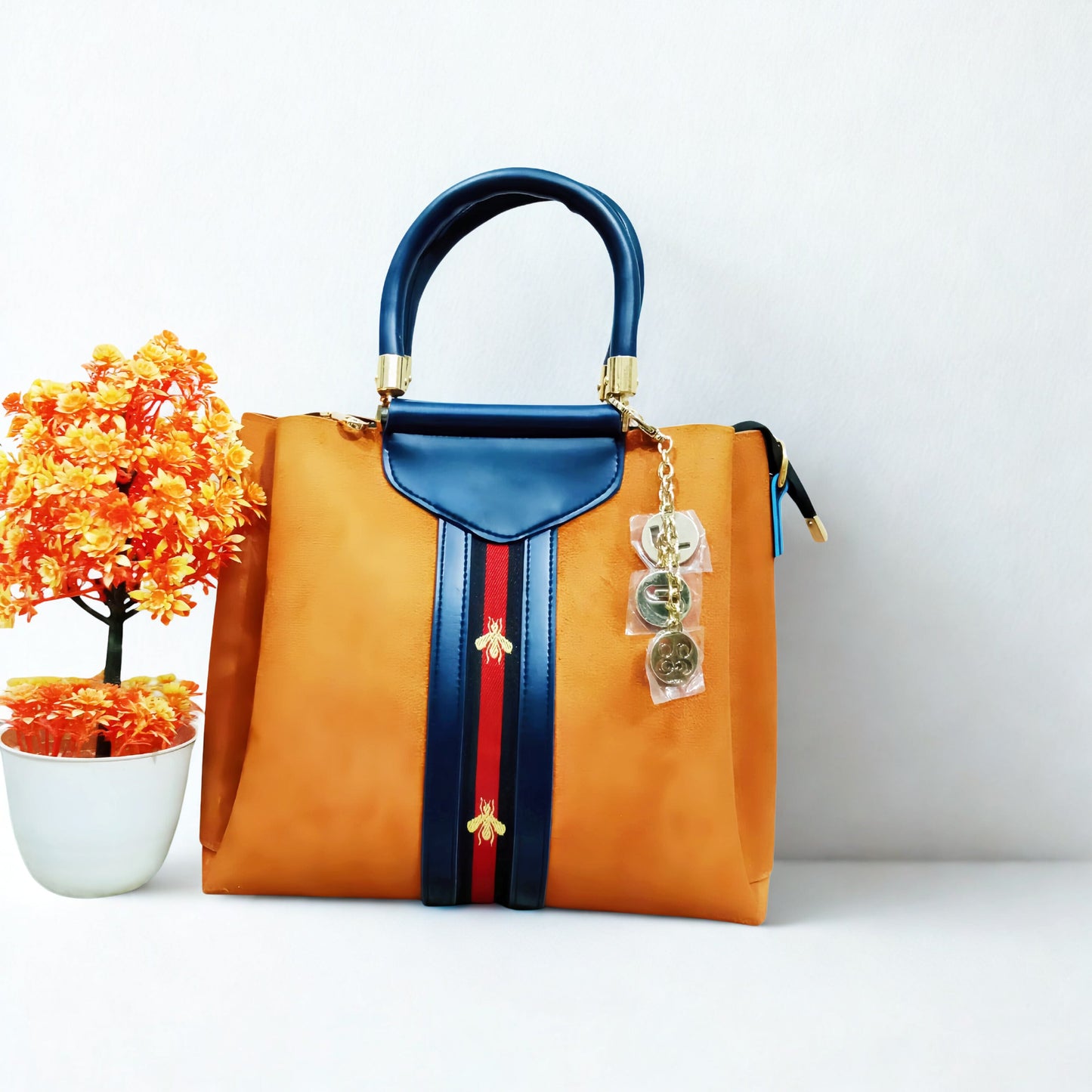 "Velvet Elegance Handbag"